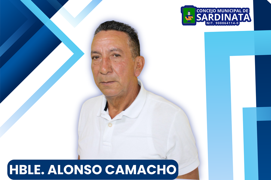 Retrato de Luis Alonso Camacho Florez